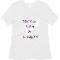 Ladies Relaxed Fit Super Soft Triblend Tee