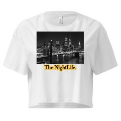 Ladies Festival Cali Crop Top Tee