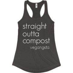 Ladies Slim Fit Racerback Tank Top