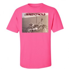 Unisex Ultra Cotton Safety Neon Crewneck Tee