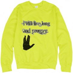 Unisex Neon Crewneck Sweatshirt