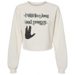 Women's Raglan Pullover Fleece