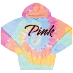 Unisex Tie-Dye Fleece Hoodie