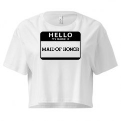 Ladies Festival Cali Crop Top Tee