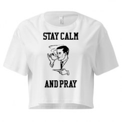 Ladies Festival Cali Crop Top Tee