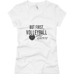 Ladies Slim Fit Basic Promo Jersey Tee