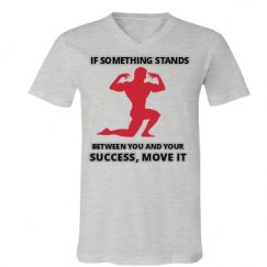 Unisex V-Neck Jersey Tee