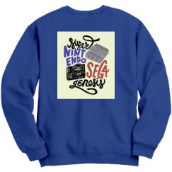 Unisex Film and Foil Crewneck Sweatshirt
