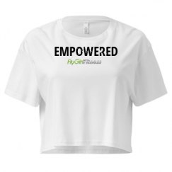 Ladies Festival Cali Crop Top Tee