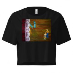 Ladies Festival Cali Crop Top Tee