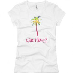 Ladies Slim Fit Basic Promo Jersey Tee