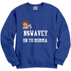 Unisex Film and Foil Crewneck Sweatshirt