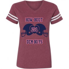 Ladies Relaxed Fit Vintage Sports Tee