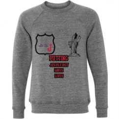 Unisex Triblend Crewneck Sweatshirt