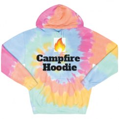 Unisex Tie-Dye Fleece Hoodie