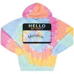 Unisex Tie-Dye Fleece Hoodie