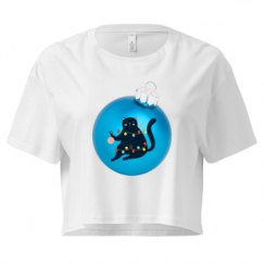 Ladies Festival Cali Crop Top Tee