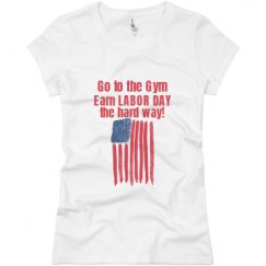 Ladies Slim Fit Basic Promo Jersey Tee