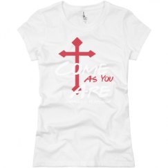 Ladies Slim Fit Basic Promo Jersey Tee