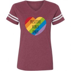 Ladies Relaxed Fit Vintage Sports Tee