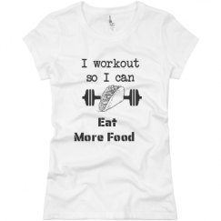 Ladies Slim Fit Basic Promo Jersey Tee