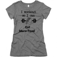 Ladies Slim Fit Super Soft Triblend Tee