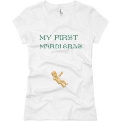 Ladies Slim Fit Basic Promo Jersey Tee