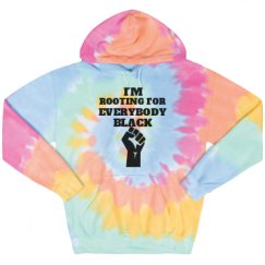 Unisex Tie-Dye Fleece Hoodie