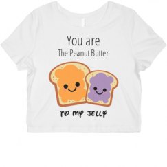 Ladies Slim Fit Crop Top Tee