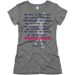 Ladies Slim Fit Super Soft Triblend Tee