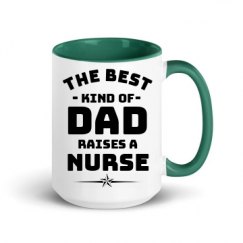 15oz Ceramic Mug with Color Inside