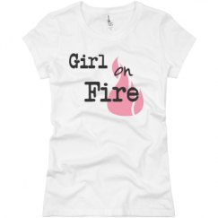 Ladies Slim Fit Basic Promo Jersey Tee