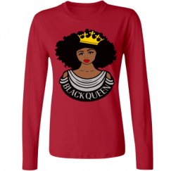 Ladies Relaxed Fit Basic Long Sleeve Tee