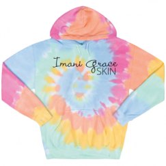 Unisex Tie-Dye Fleece Hoodie