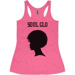 Ladies Slim Fit Super Soft Racerback Triblend Tank