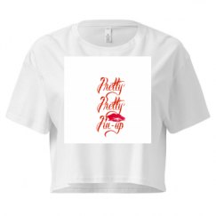Ladies Festival Cali Crop Top Tee