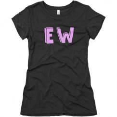 Ladies Slim Fit Super Soft Triblend Tee