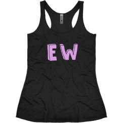 Ladies Slim Fit Super Soft Racerback Triblend Tank