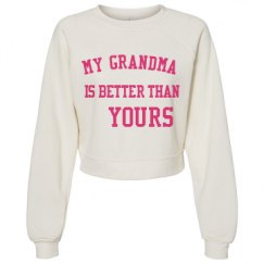 Women's Raglan Pullover Fleece