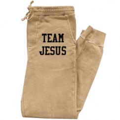 Pigment-Dyed Fleece Pants
