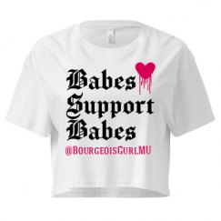 Ladies Festival Cali Crop Top Tee