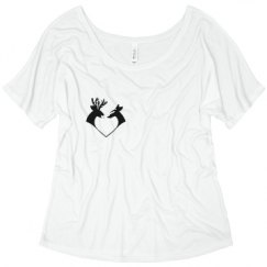 Ladies Flowy Slouchy Tee