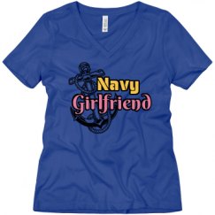 Ladies Relaxed Fit V-Neck Tee