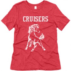 Ladies Relaxed Fit Super Soft Triblend Tee