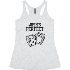 Ladies Slim Fit Super Soft Racerback Triblend Tank