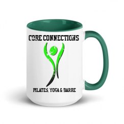 15oz Ceramic Mug with Color Inside