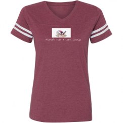 Ladies Relaxed Fit Vintage Sports Tee