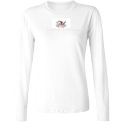 Ladies Relaxed Fit Basic Long Sleeve Tee