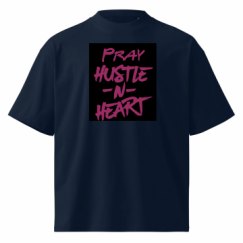 Unisex Organic Oversized High Neck T-Shirt