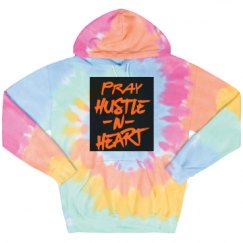 Unisex Tie-Dye Fleece Hoodie